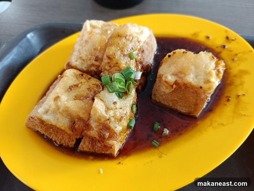 Fried Tofu with Sauce