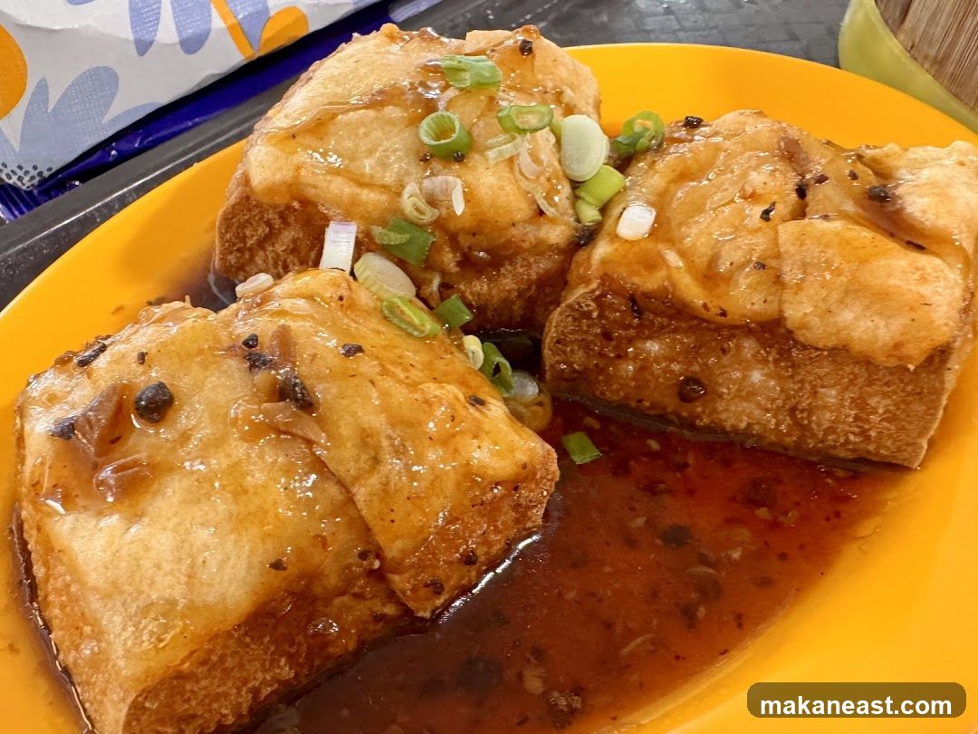 Fried Tofu with Sauce