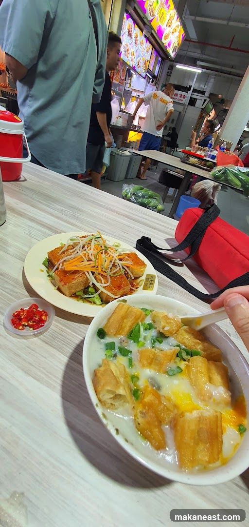 Food Stall with Dishes