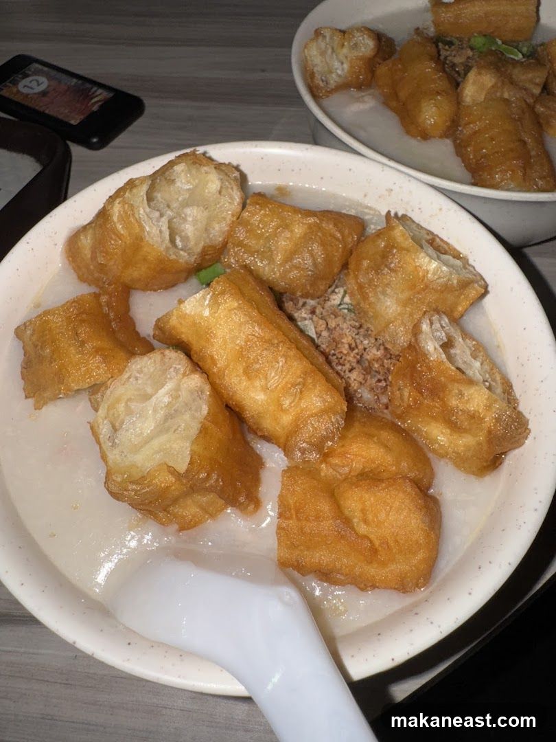 Congee with Fried Dough Sticks