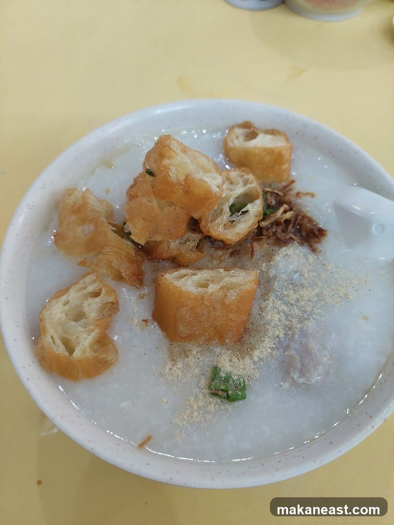 Congee with Fried Dough Sticks