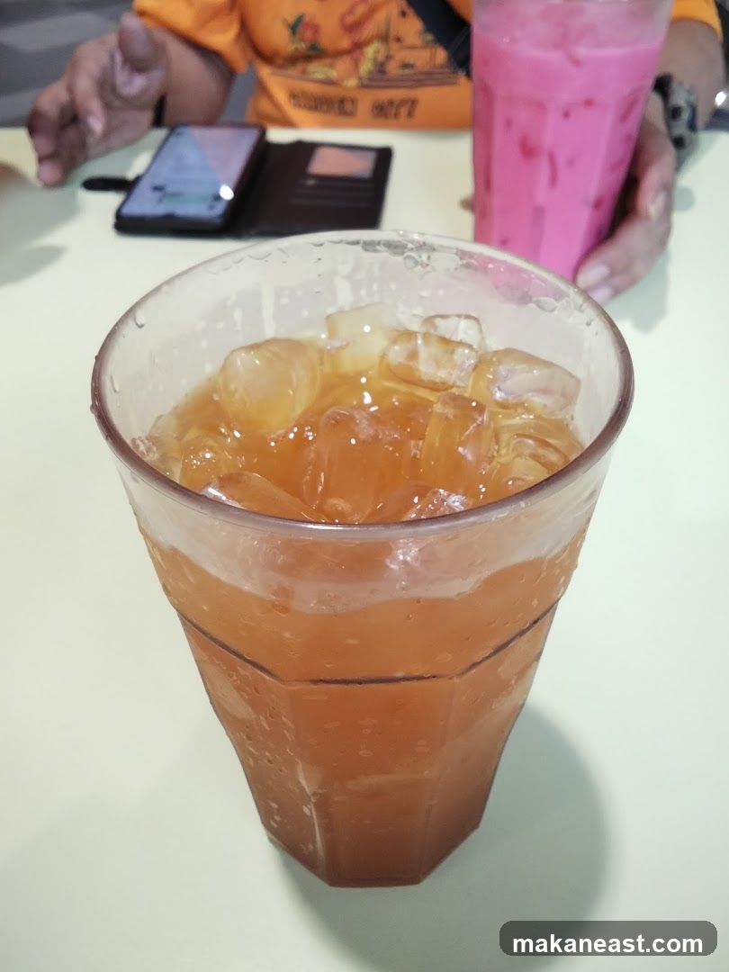 Iced Tea and Pink Drink