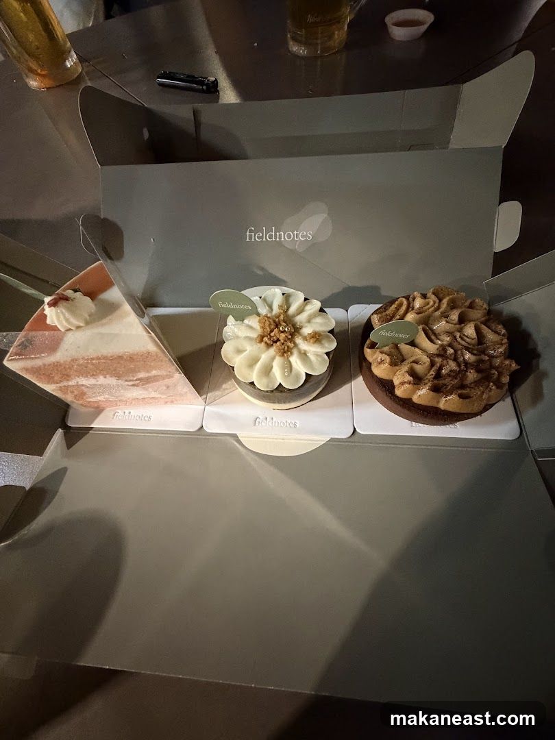 Desserts in a box
