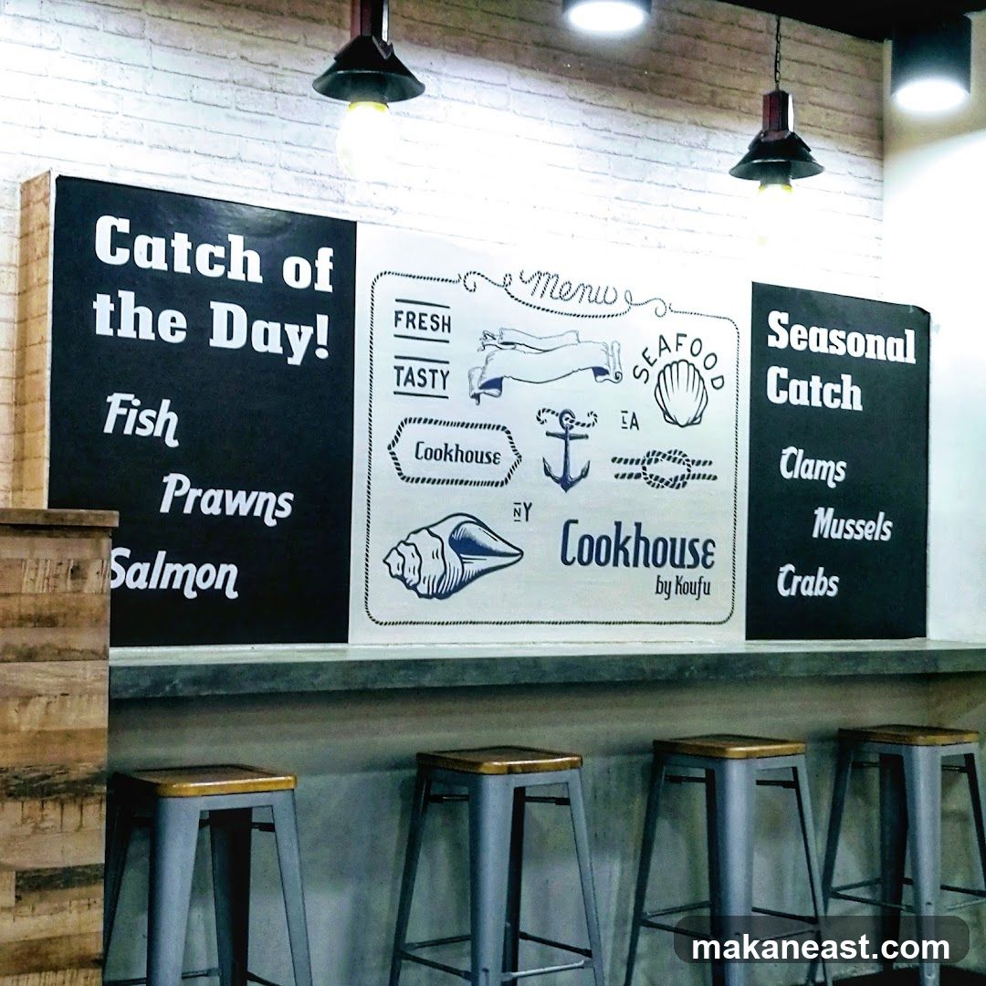 Seafood Restaurant Menu Boards