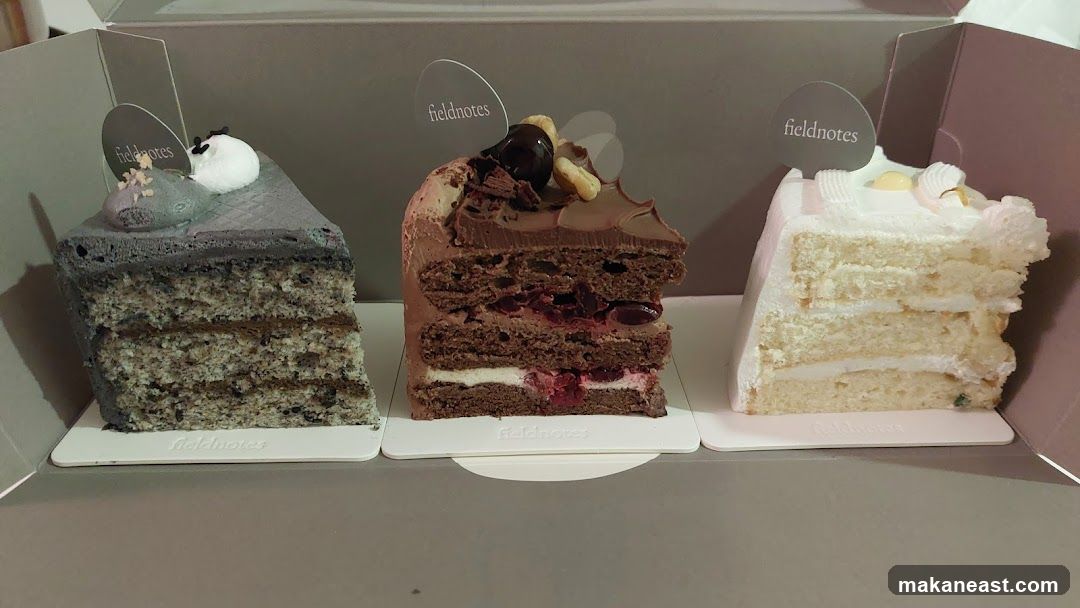 Three Slices of Cake