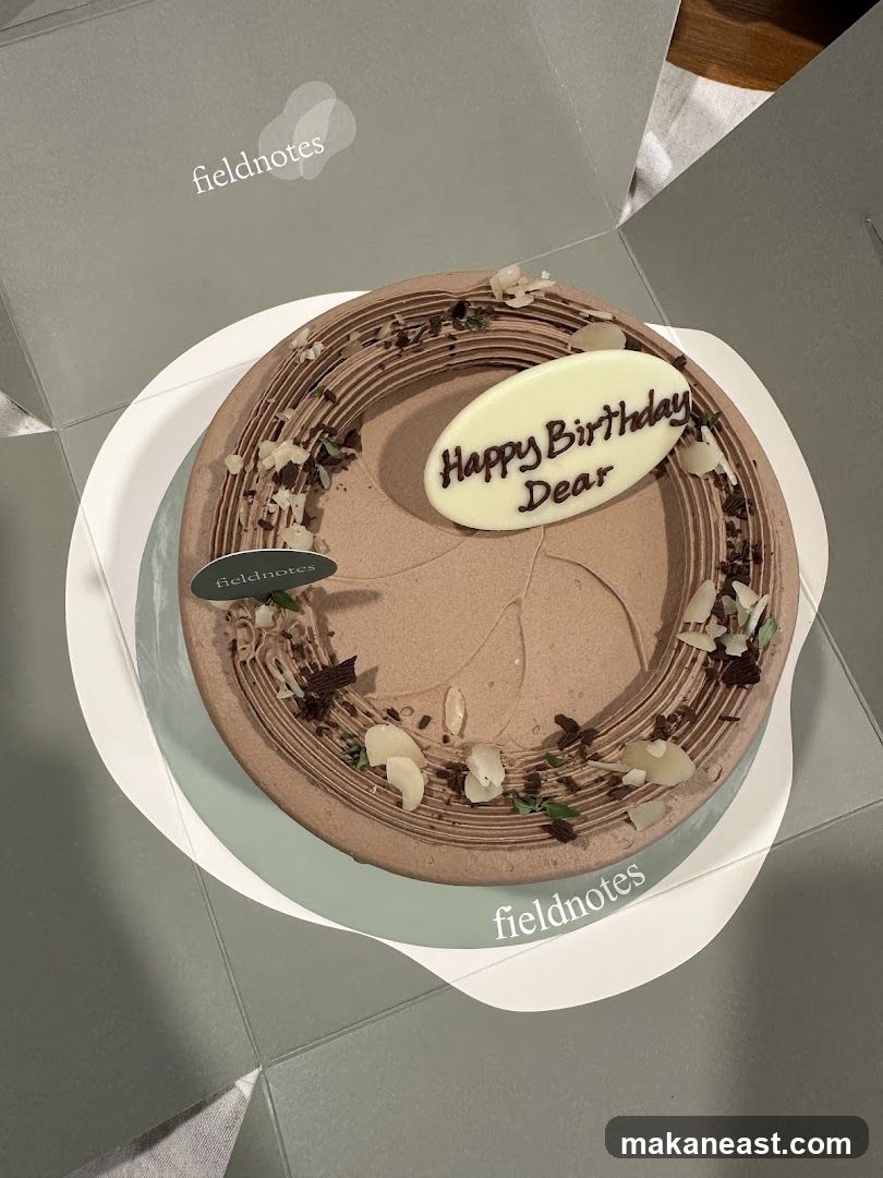 Chocolate Birthday Cake