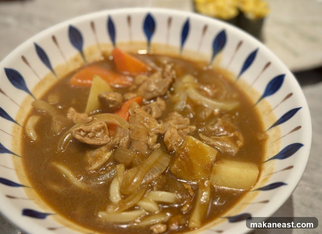 Japanese Curry with Udon Noodles
