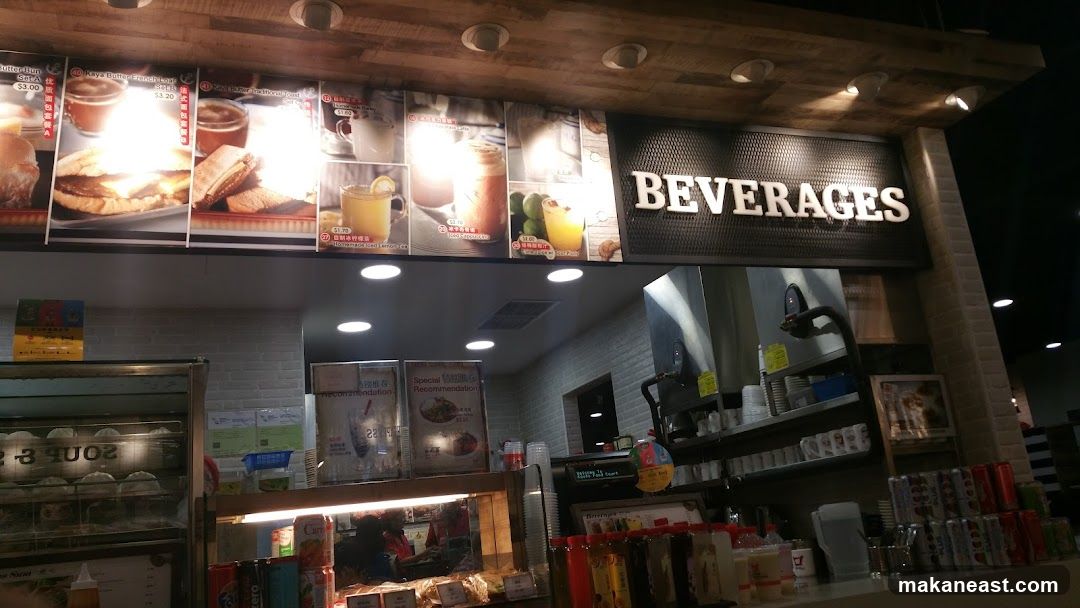 Beverages and Food Display