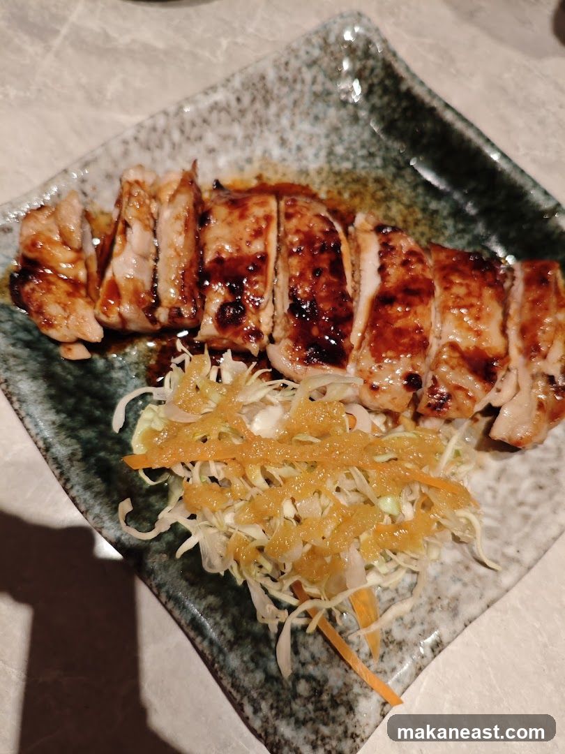 Teriyaki Chicken with Salad