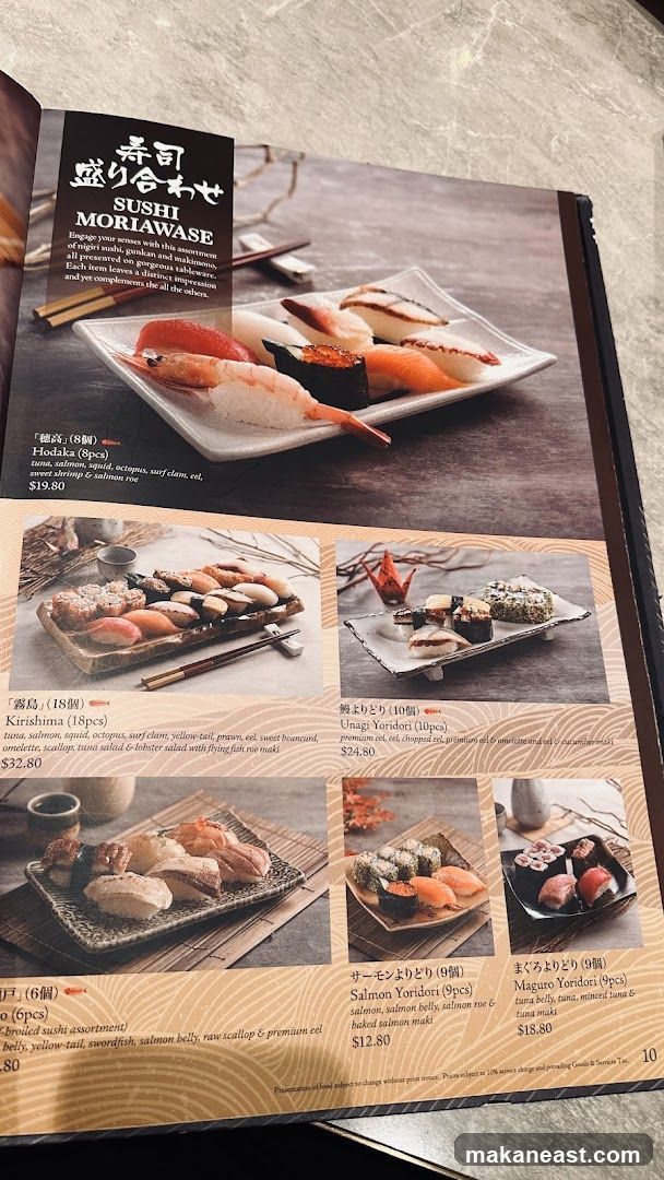 SUSHI MORIAWASE