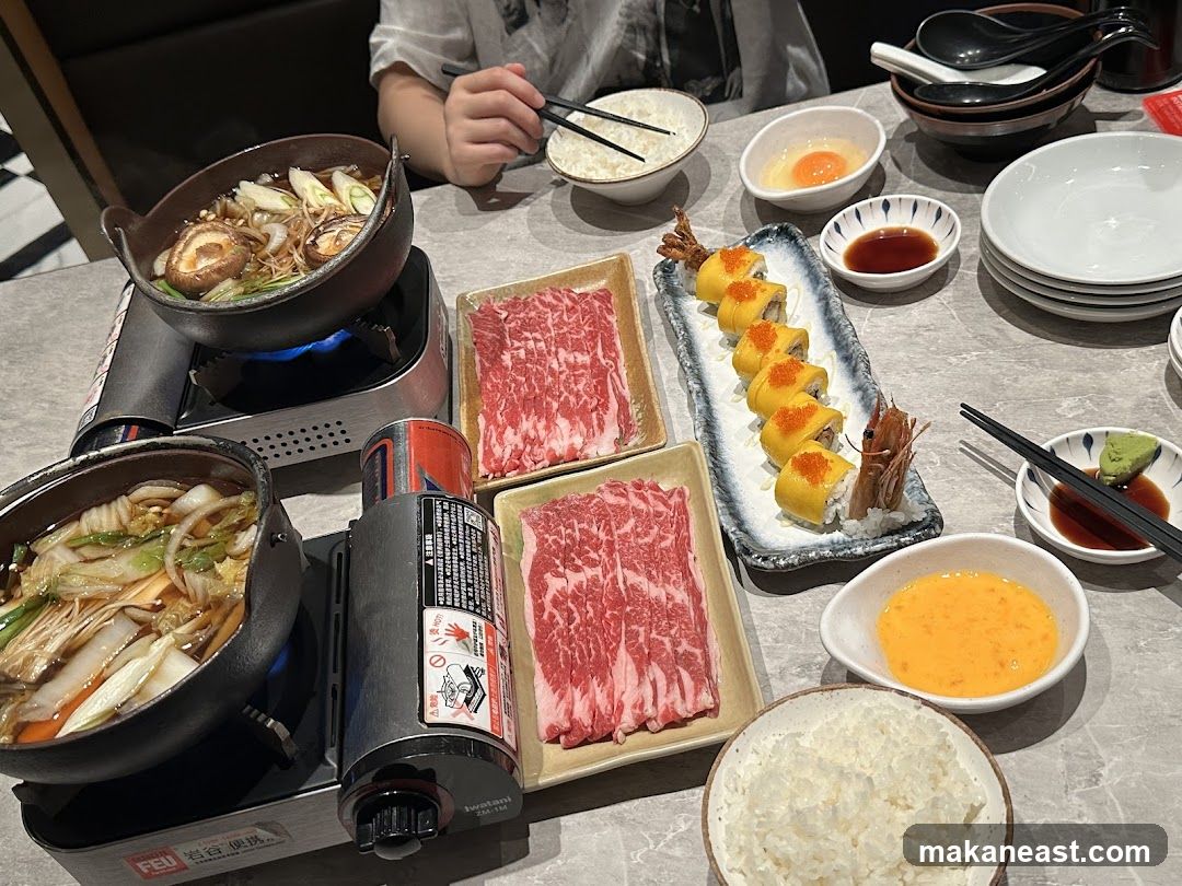 Hot Pot and Sushi