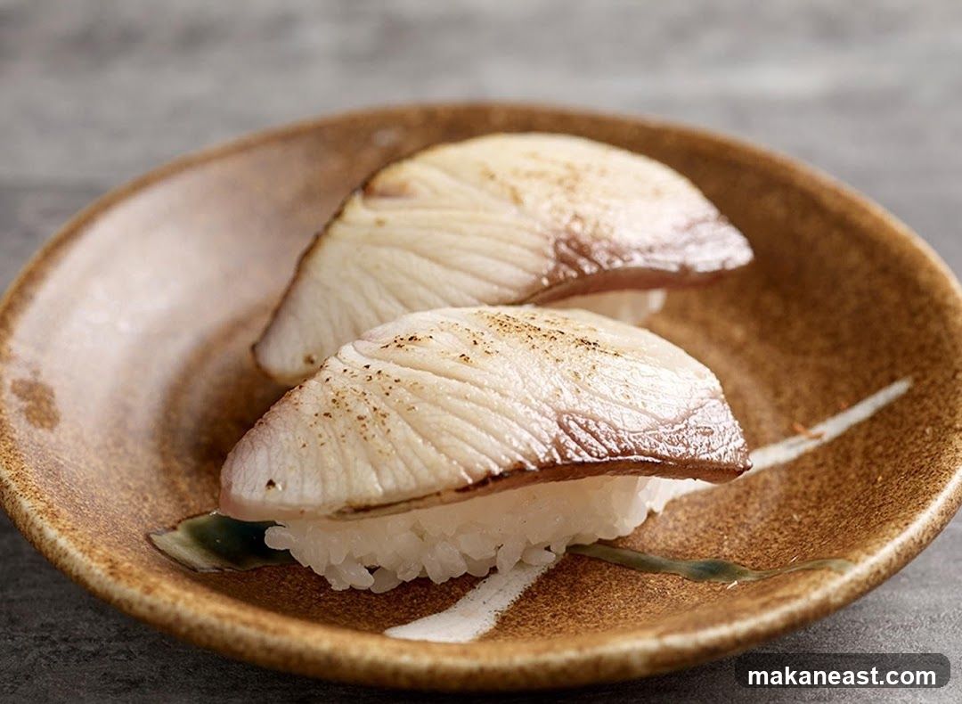 Seared Hamachi Nigiri