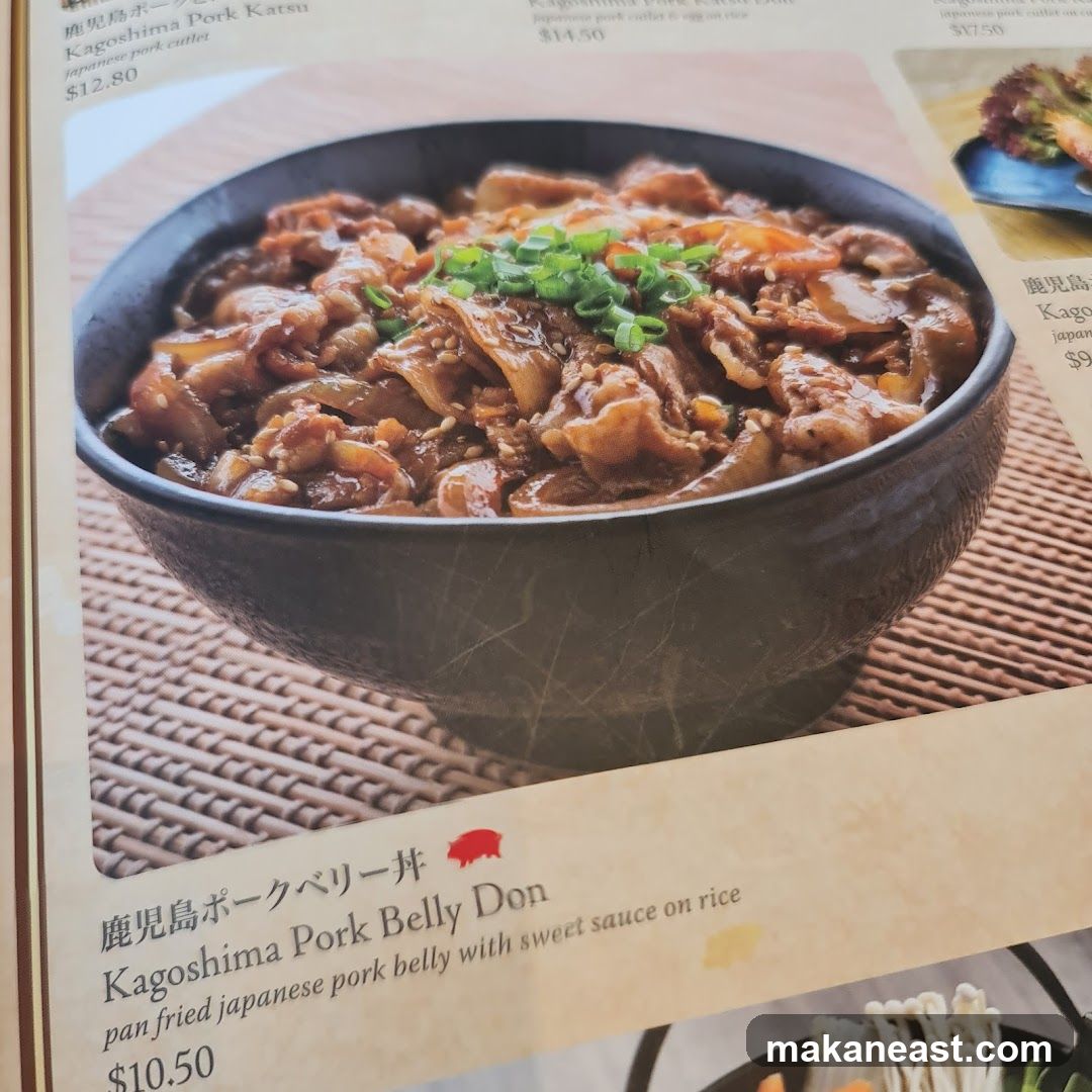 Kagoshima Pork Belly Don