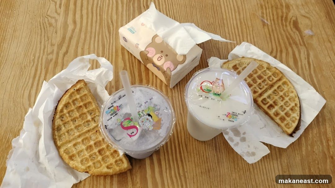 Waffles and Drinks
