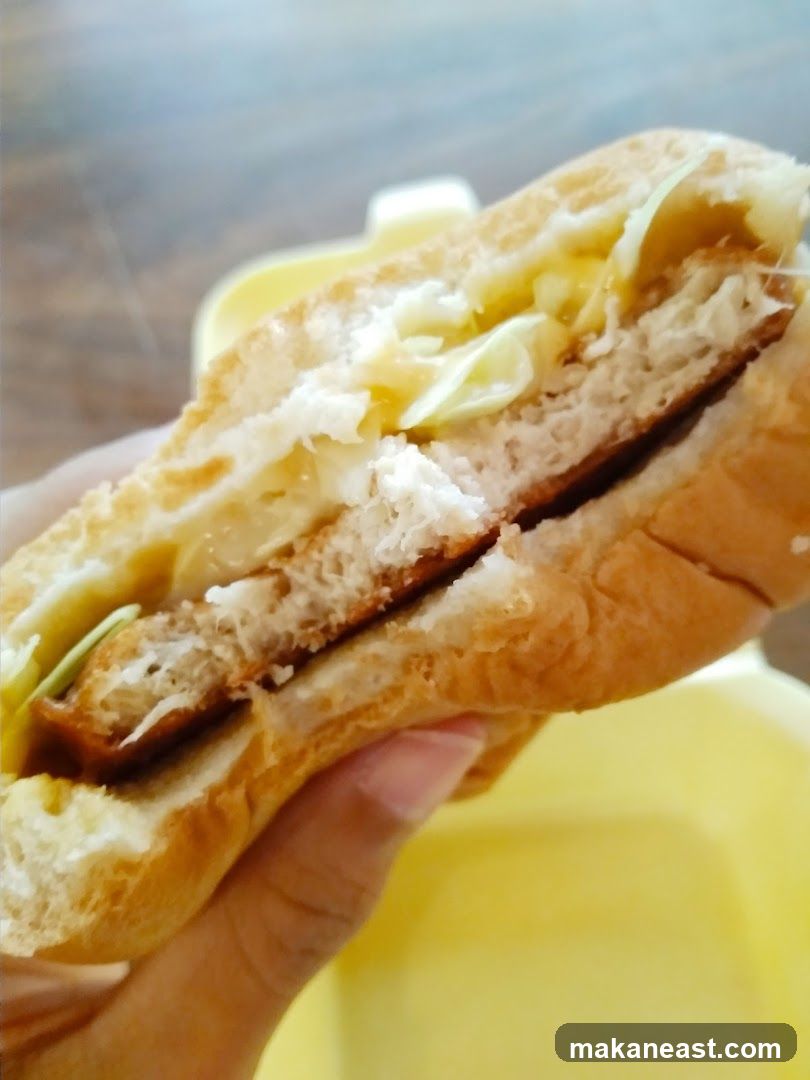 Burger close-up