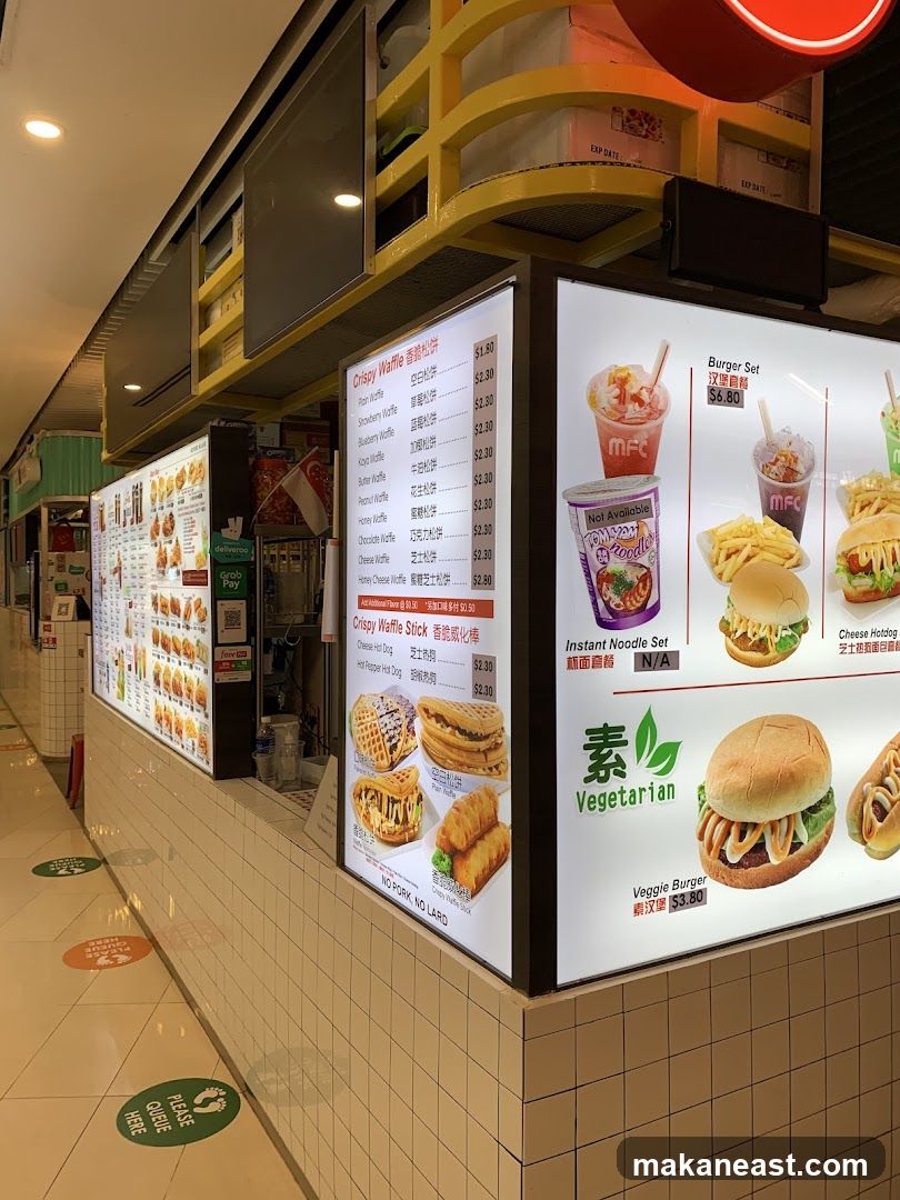 Food Stall Menu