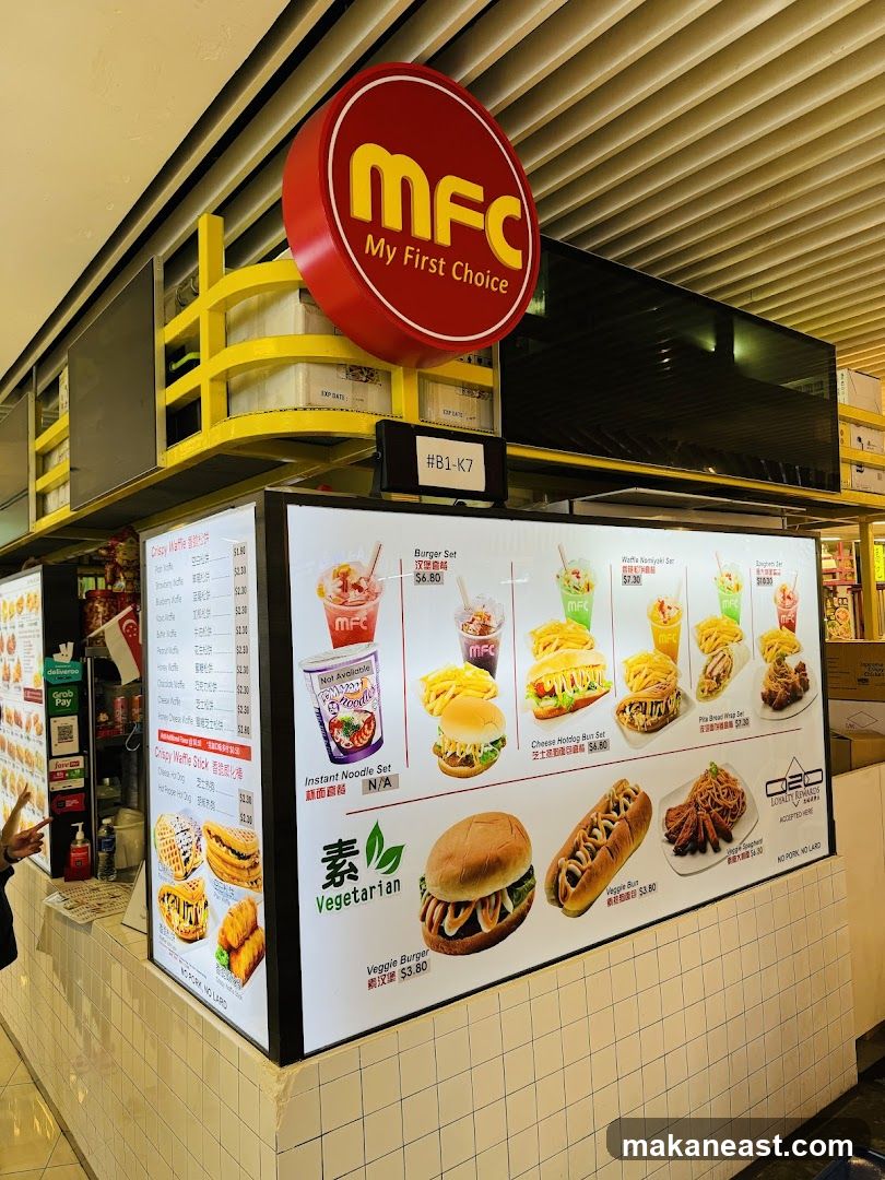 MFC Food Stall Menu