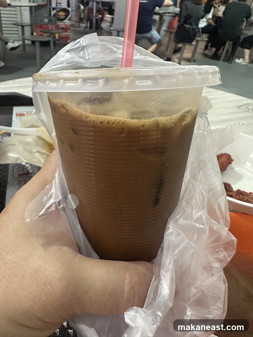 Iced Coffee in Plastic Bag