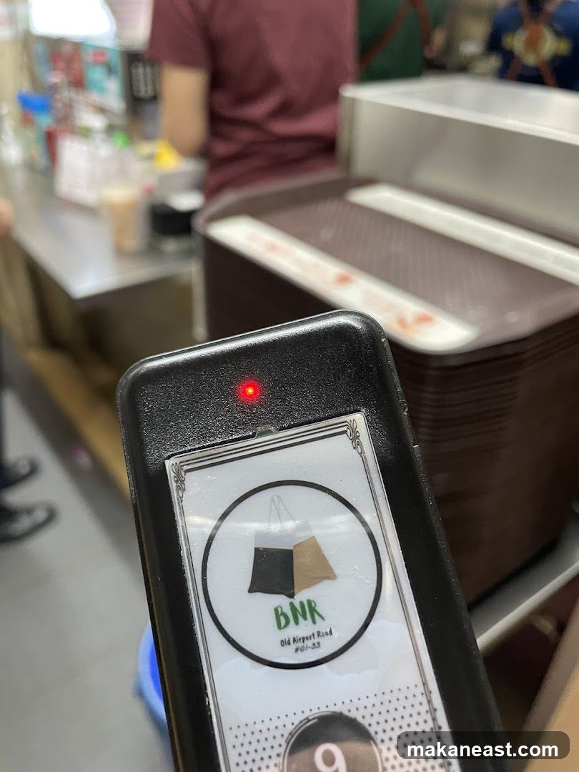 Paging Device with Business Logo