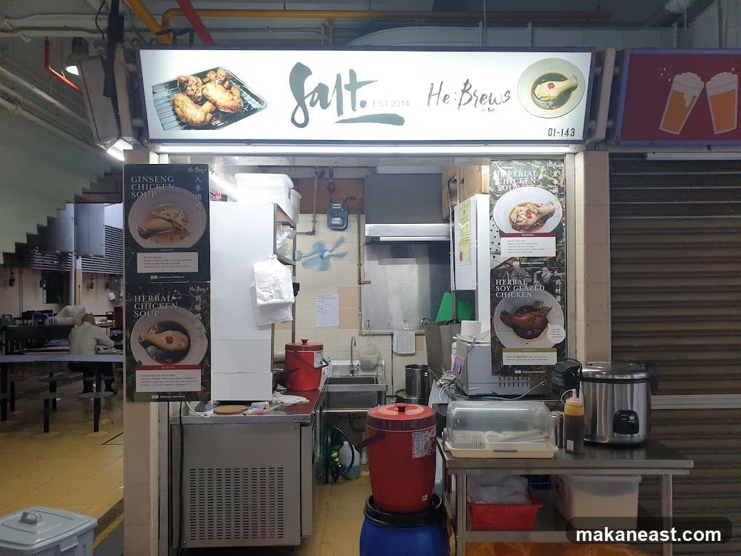 Food Stall with Menu Boards