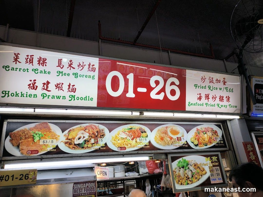 Food Stall Menu