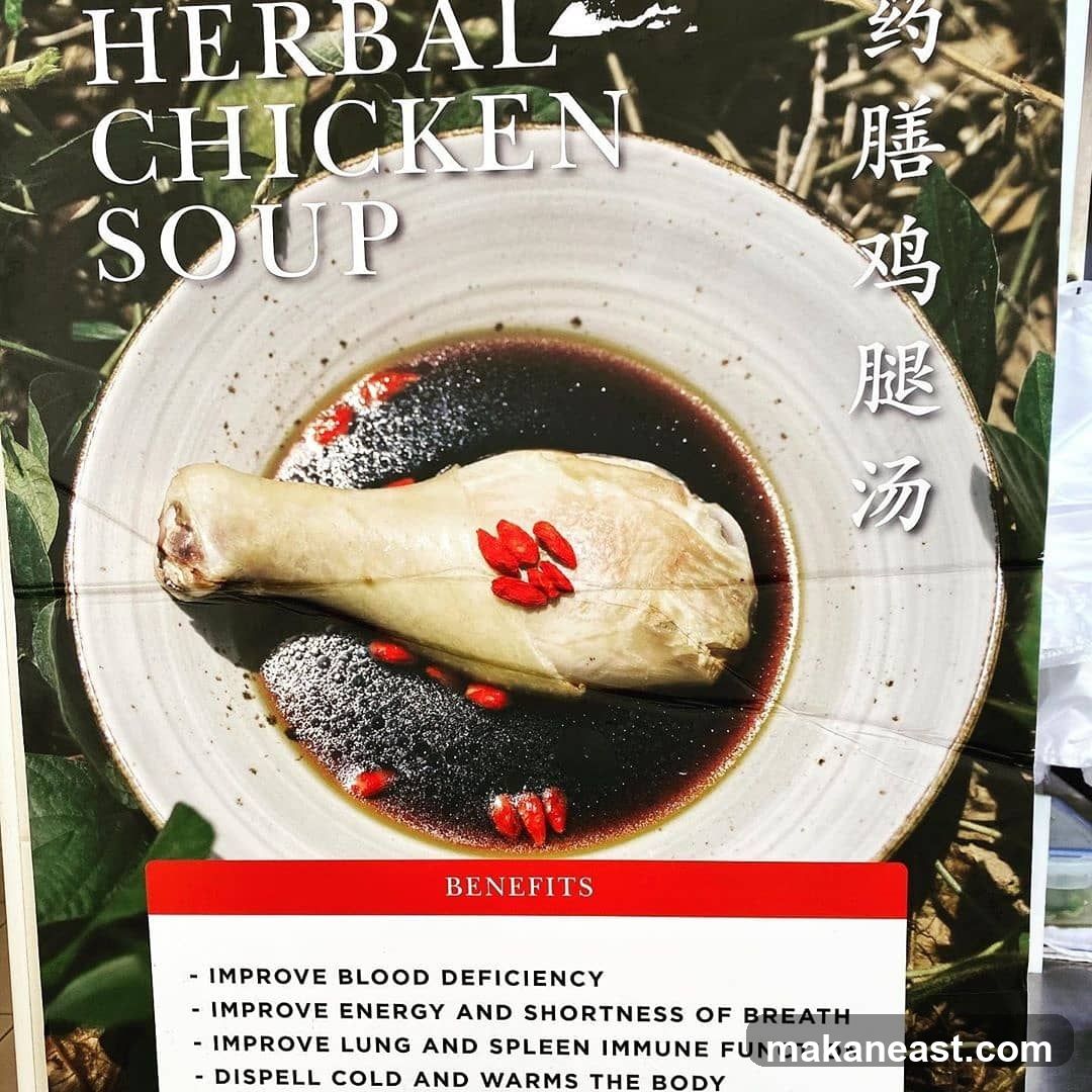 Herbal Chicken Soup Advertisement