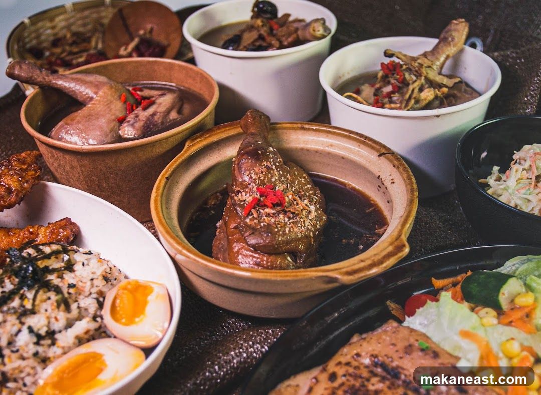 Assortment of Braised Meats and Sides