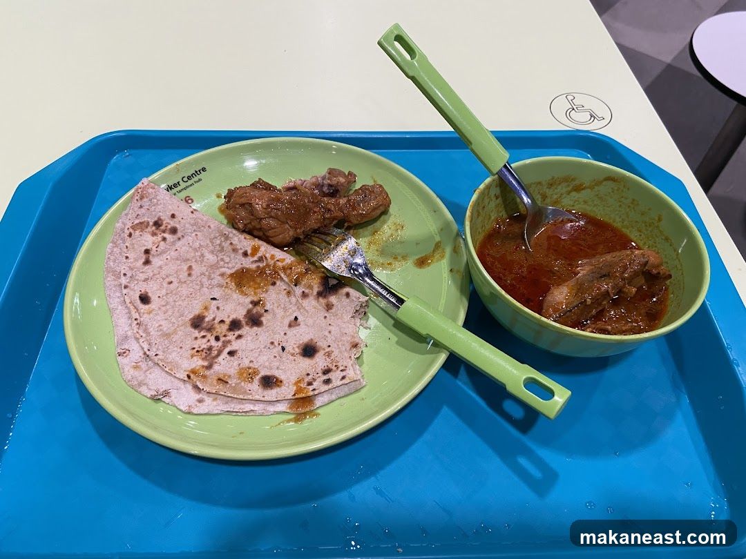 Chicken Curry with Roti