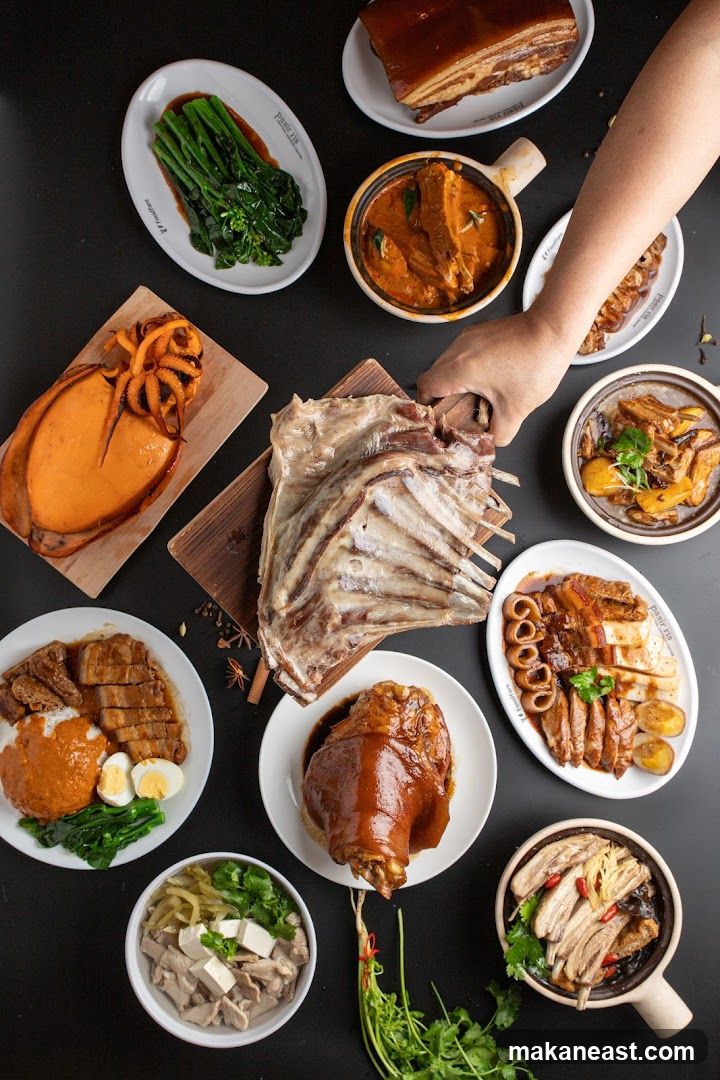 Assortment of Asian Dishes