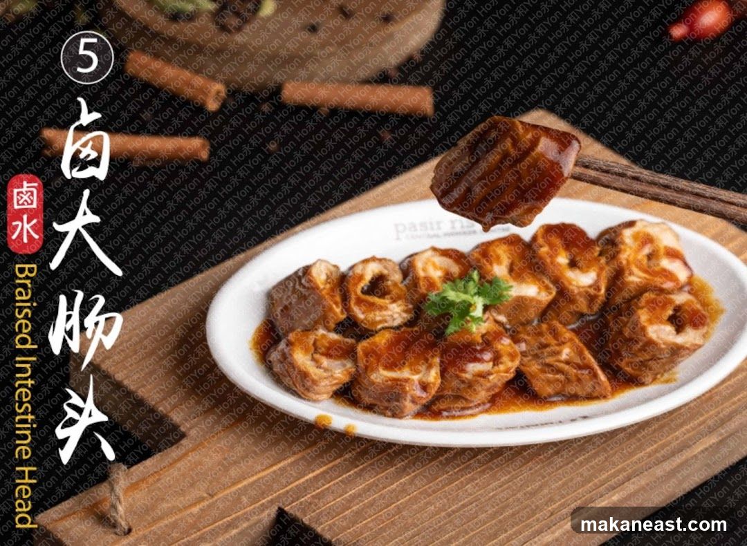 Braised Intestine Head