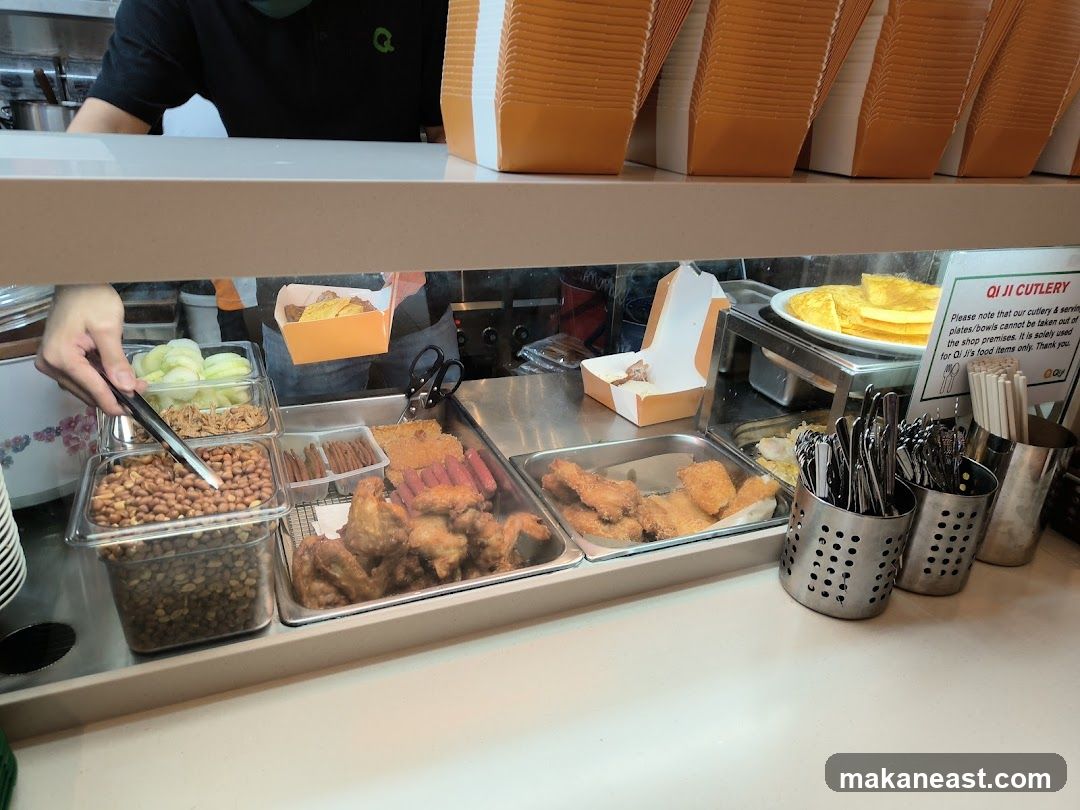 Food Counter Display