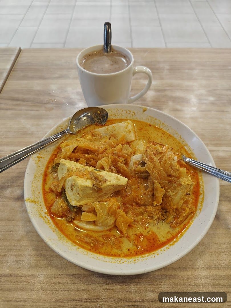 Curry Laksa and Coffee