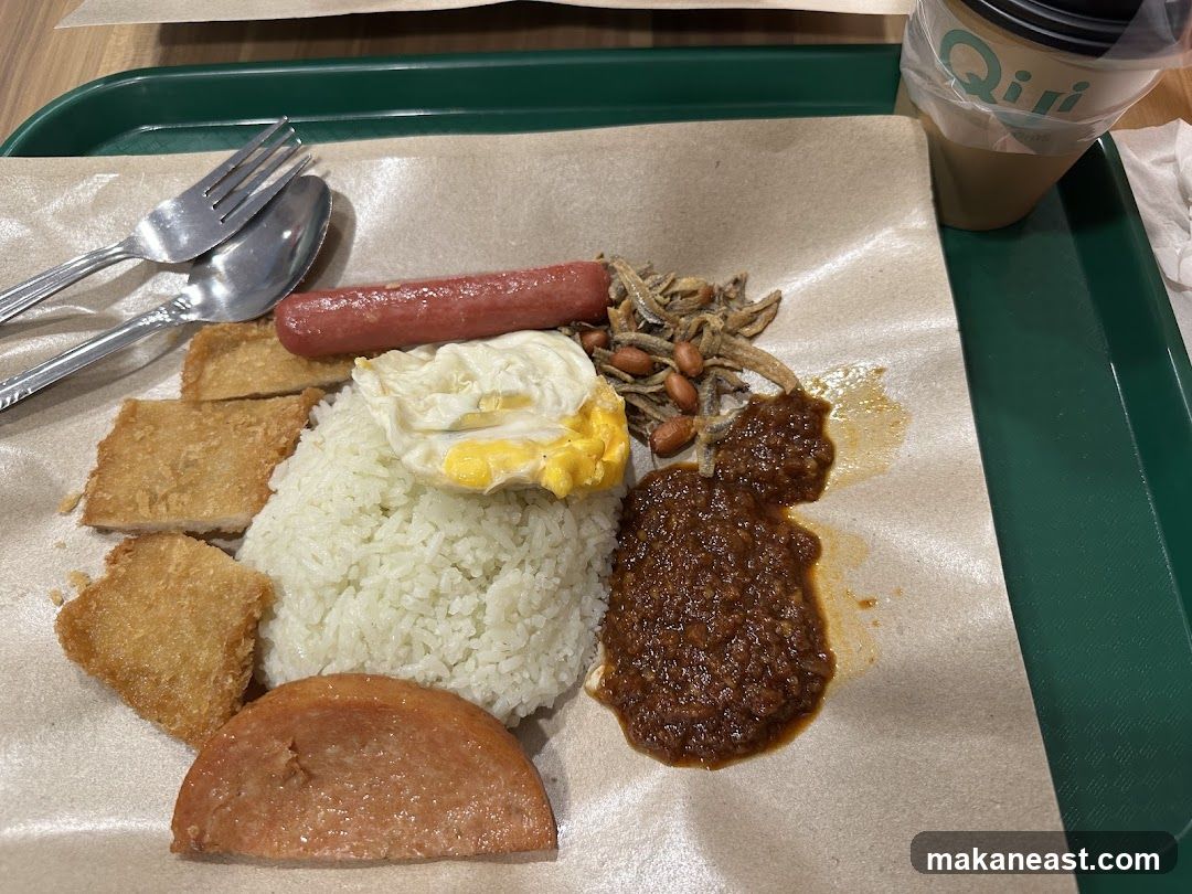 Nasi Lemak Meal