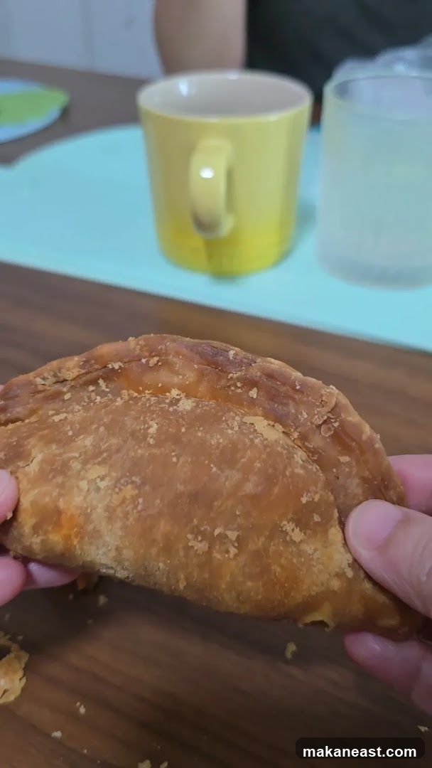 Pastry with a drink