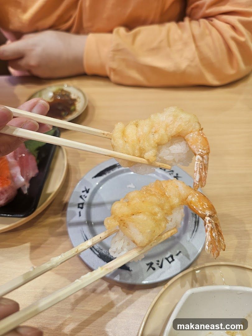 Tempura Shrimp Sushi