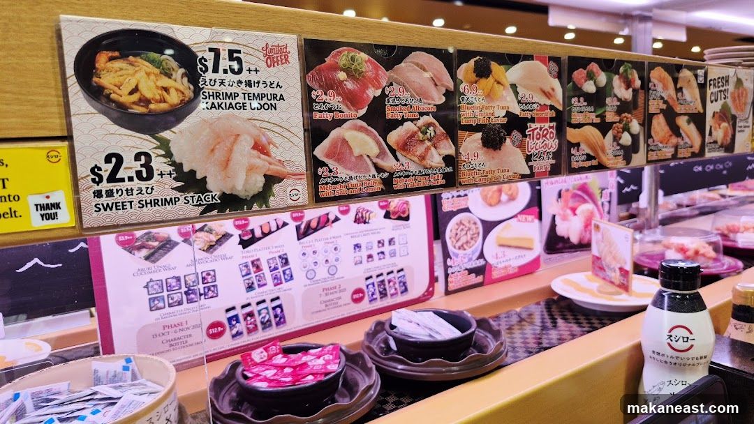 Sushi Conveyor Belt Display
