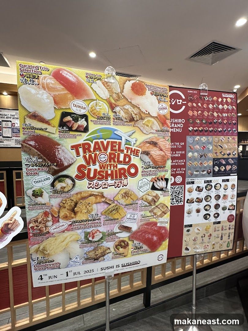Travel the World with Sushiro Poster