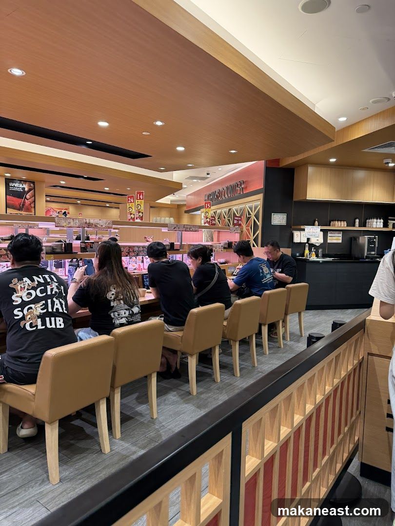 Sushi Restaurant Interior