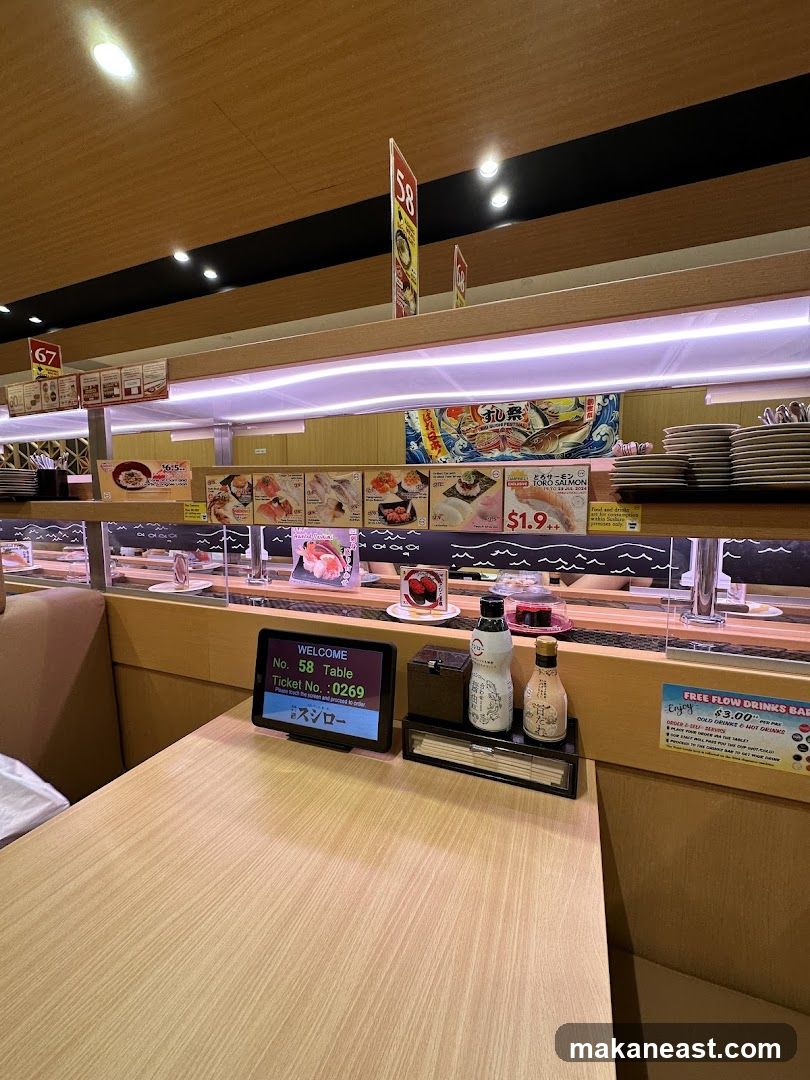 Sushi Restaurant Conveyor Belt