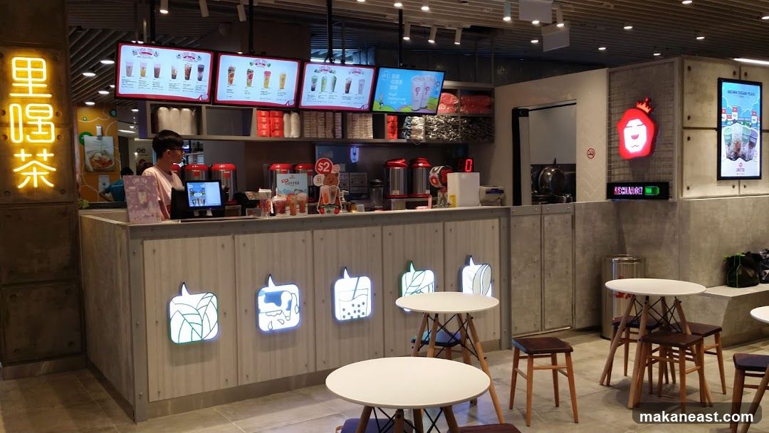 Bubble Tea Shop Counter