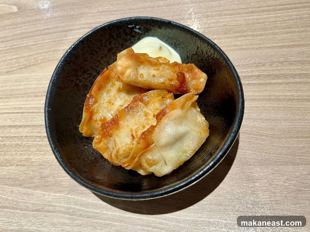 Fried Dumplings with Dip