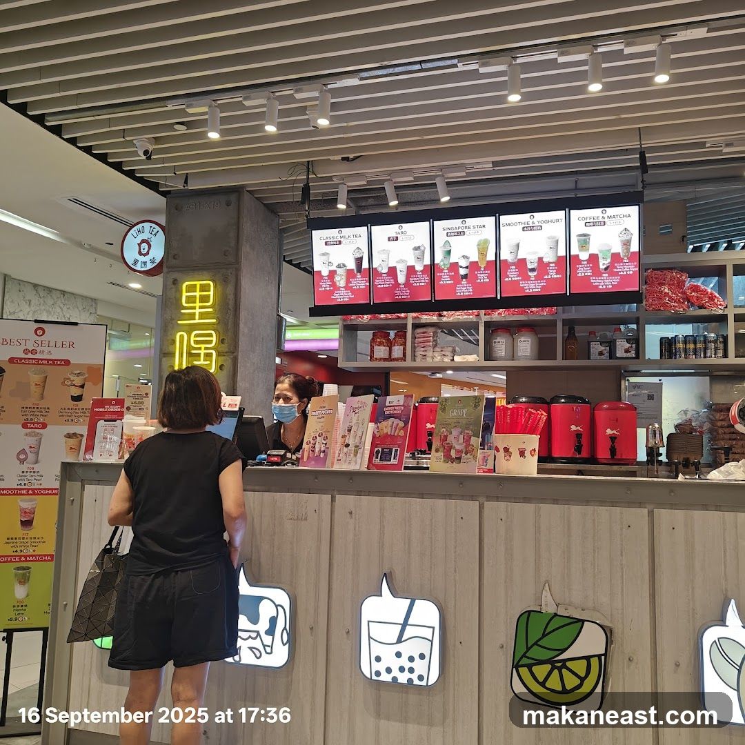 Bubble Tea Shop Counter