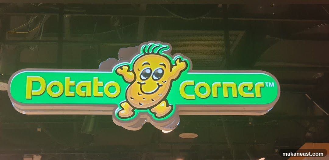Potato Corner Sign