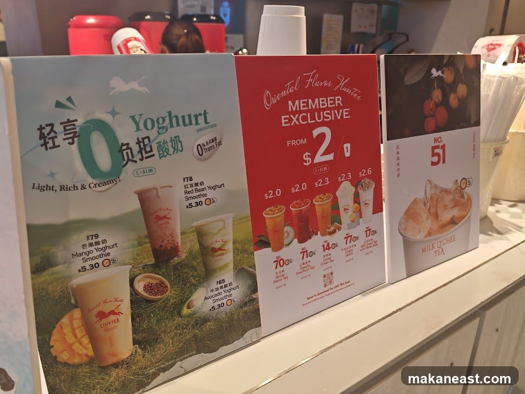 Yoghurt Smoothies and Member Exclusives