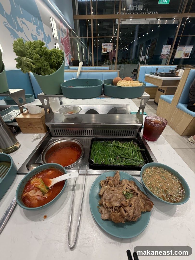 Good Combo Hotpot & BBQ Kinex 左煮右烤加东