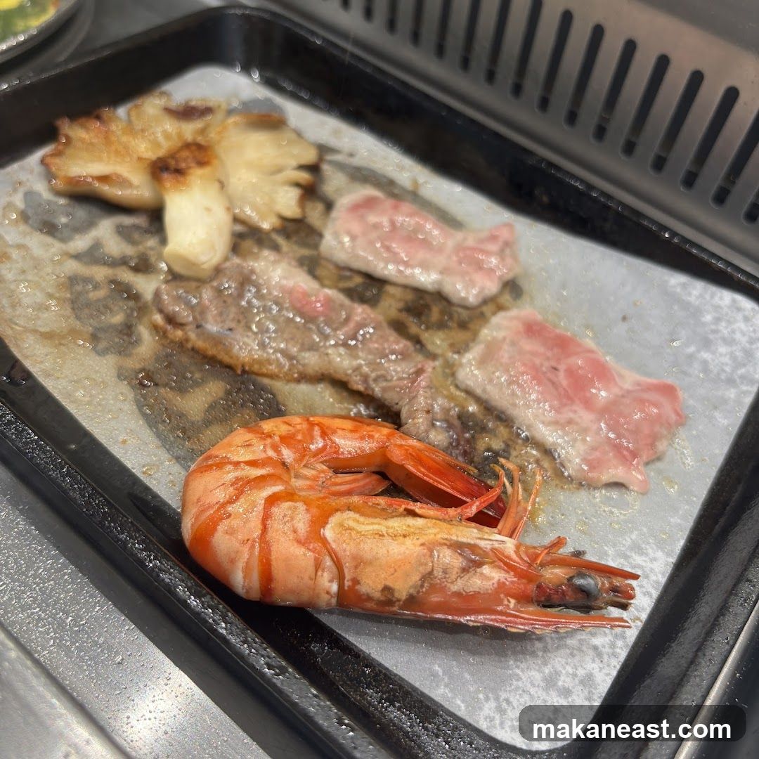 Grilling Food