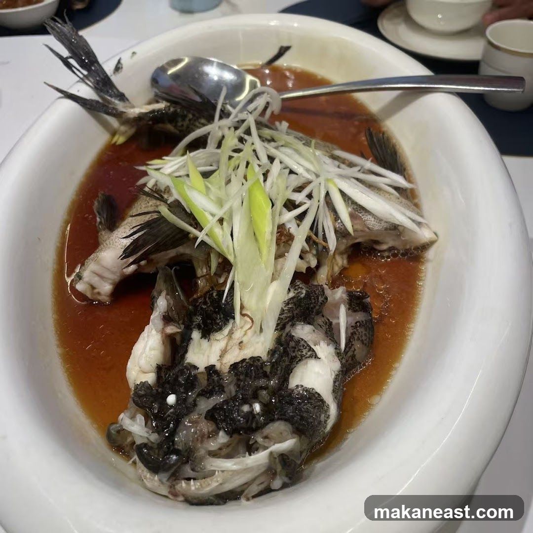 Steamed Fish