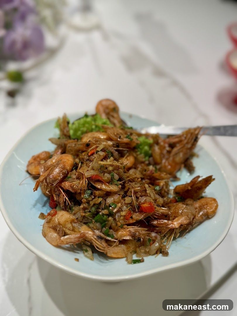 Fried Shrimp with Vegetables
