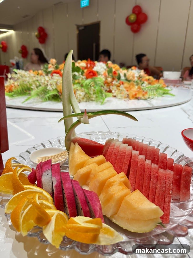 Fruit Platter at a Celebration
