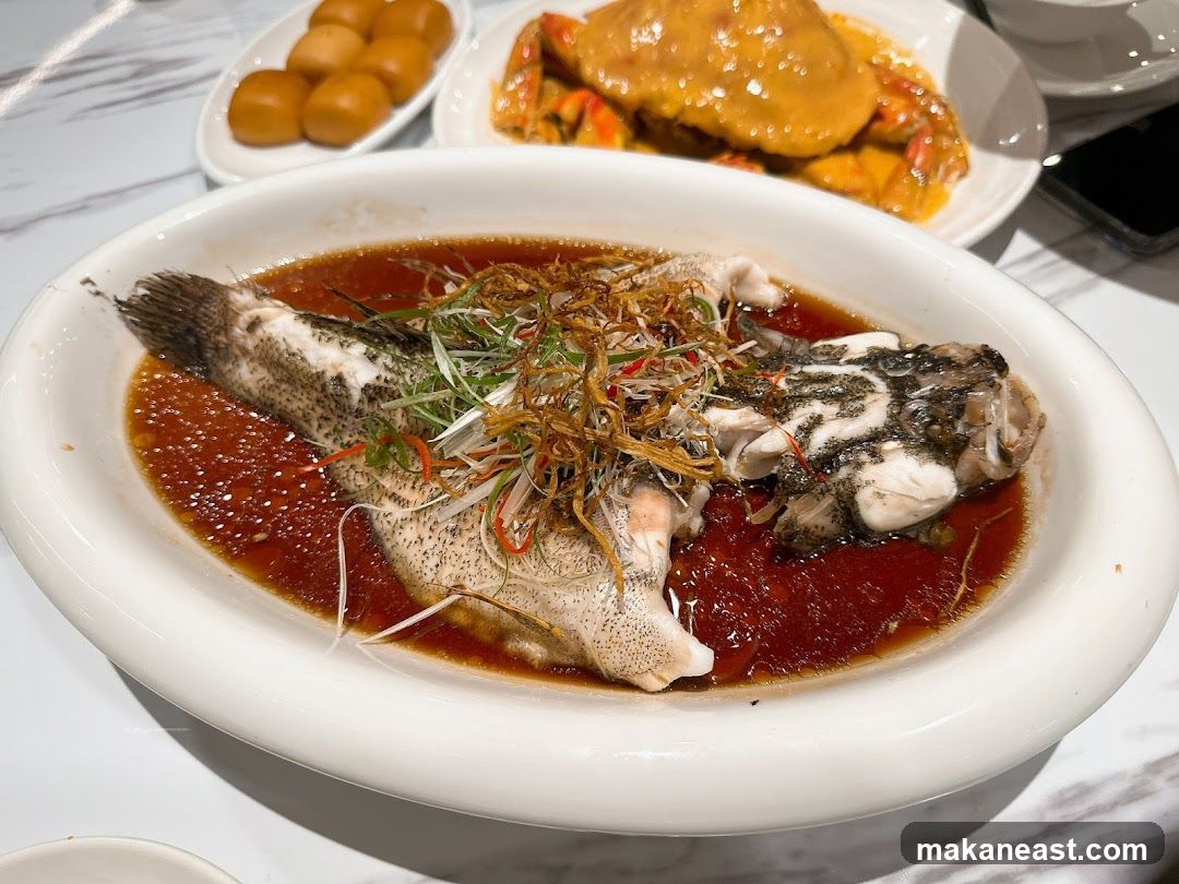 Steamed Fish with Soy Sauce